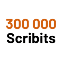 300,000 scribits