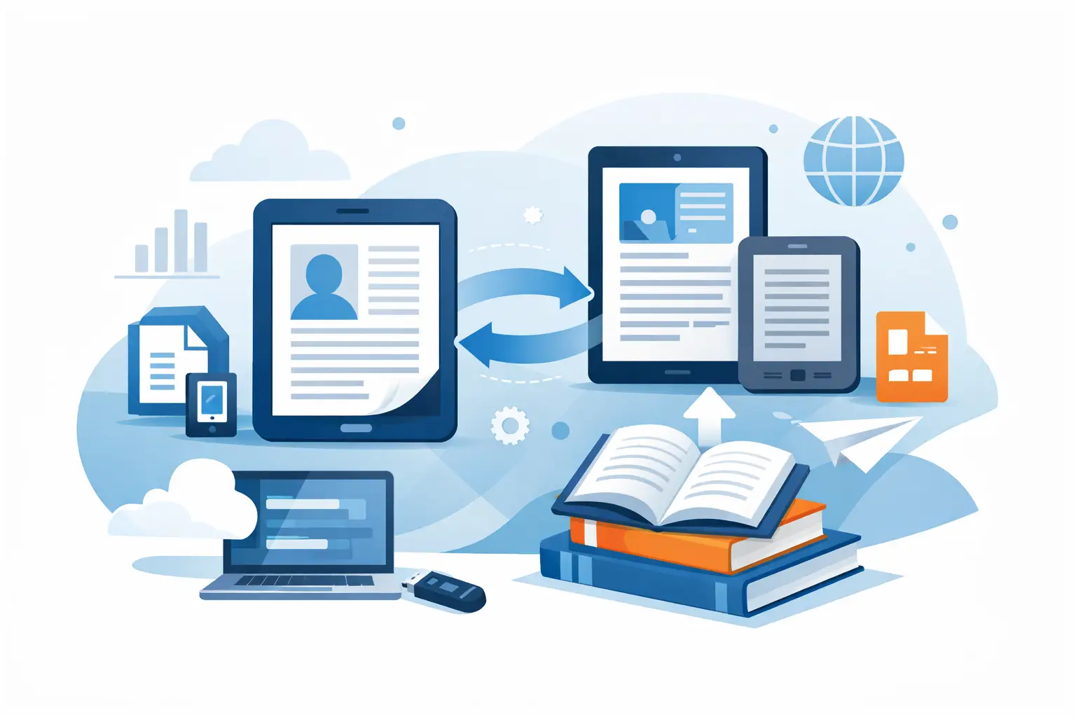 Convert ebook file for publication
